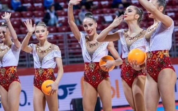 Ансамбълът на България по художествена гимнастика спечели златните медали в